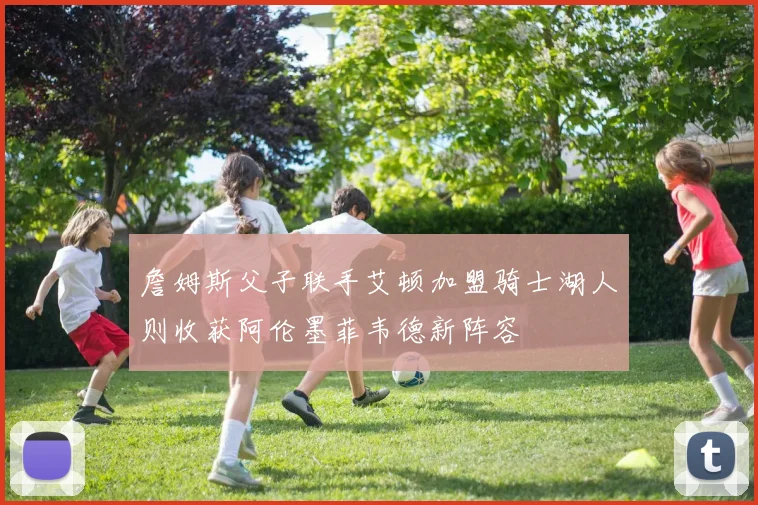 詹姆斯父子联手艾顿加盟骑士湖人则收获阿伦墨菲韦德新阵容